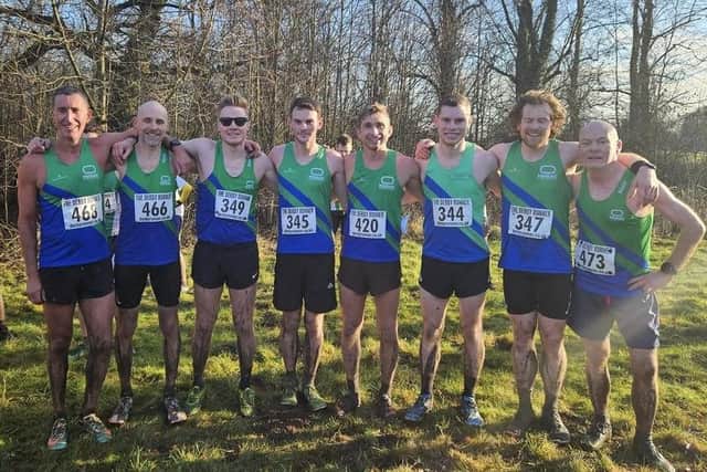 Harriers' senior men - second team