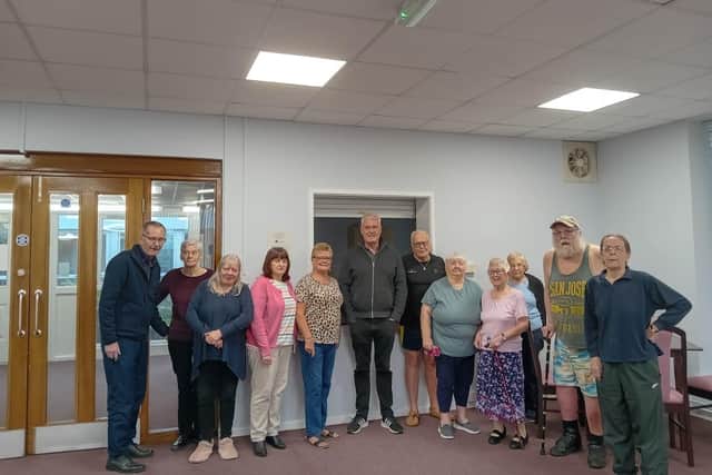 Lee Anderson MP met with Huthwaite residents.