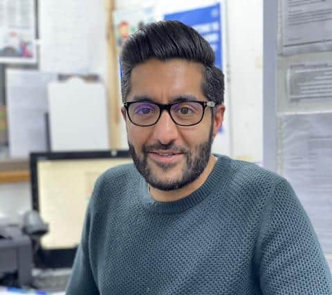 Pharmacist Amo Khan.