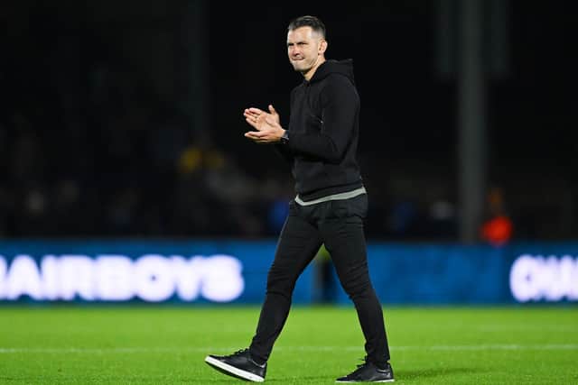 Matt Bloomfield has been named as Manager of the Month for October. Photo: Getty Images.