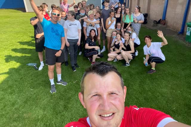 Daniel Waterhouse has been raising money to support bereaved families