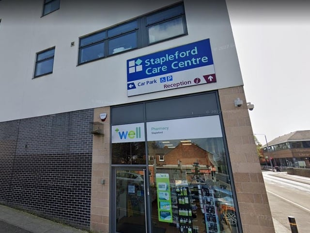 At Saxon Cross Surgery, in Church Street, Stapleford, 13.4% of appointments in October took place more than 28 days after they were booked.