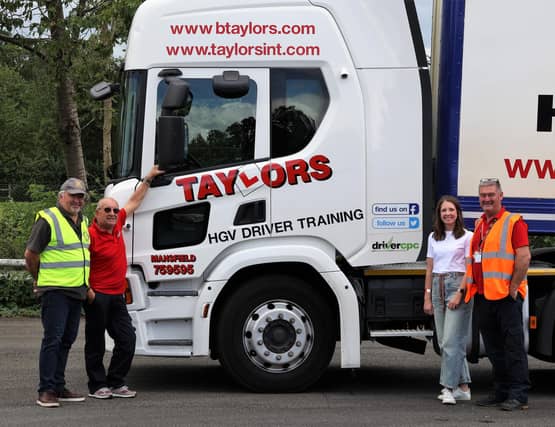 Taylor’s Transport with Kirkby rotary club were back at Donington Park for their annual drive a rruck experience event.
