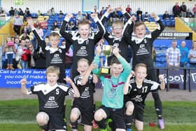 Mansfield Hosiery Mills v Welbeck Welfare. All smiles for Welbeck Welfare as they won the Chad Youth Cup U10 Final on penalties.