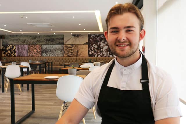 Oska graduated from the professional cookery course in 2021