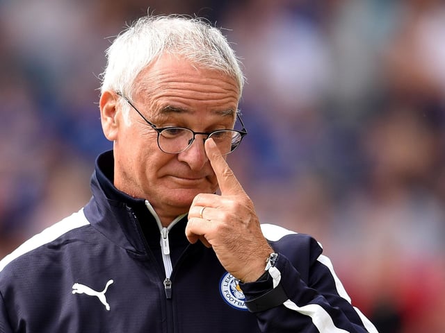 Leicester City manager Claudio Ranieri during a pre season friendly match between Stags and Leicester at the One Call Stadium on July 25, 2015. No-one in the crowd could have imagined that they were watching the team who would win that season's Premier League.