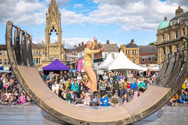 The Full Shebang, a free one-day arts festival for people of all ages, is sure to brighten up Mansfield town centre on Saturday (10.30 am to 5 pm). Experience live music, awesome outdoor performances, witty walkabout shows, the chance to dance through the decades, hands-on activities and much more at a fun event provided by the acclaimed charity, First Art