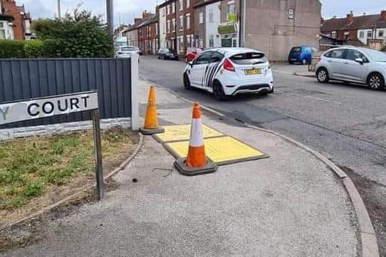 After BT tidied up the site.