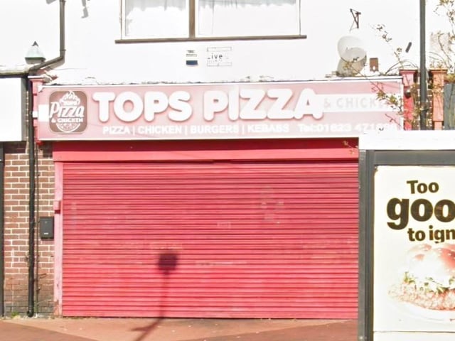Tops Pizza and Chicken on Ravensdale Road, Mansfield, was rated three out of five at its last inspection on July 24, 2024