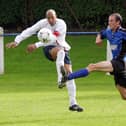 Kimberley Town in action against Holbrook.