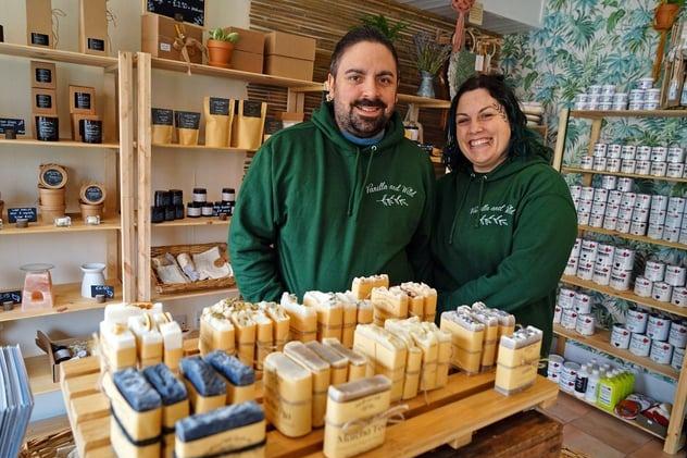 This family-run award-winning business, specialising in natural skin care products, opened in nearby Warsop this year.