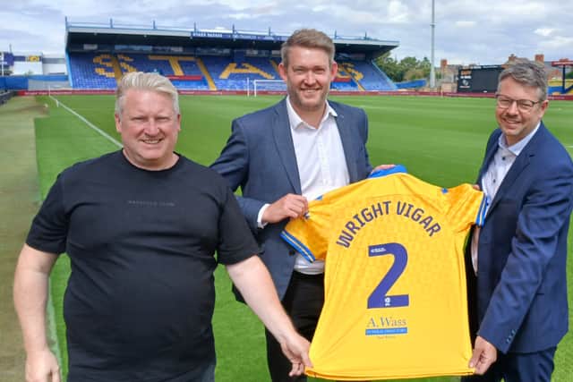 Wright Vigar extends its partnership with Mansfield Town for the 2026/27 season.