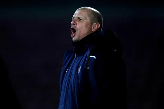 Scunthorpe United boss Neil Cox.