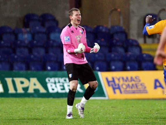 Marriott made his 200th league appearance for Mansfield in a 1-0 win over AFC Wimbledon in March 2014.