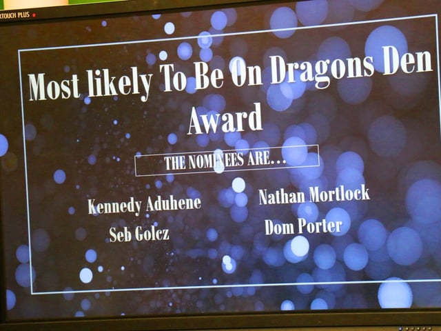 There were a whole wealth of award categories