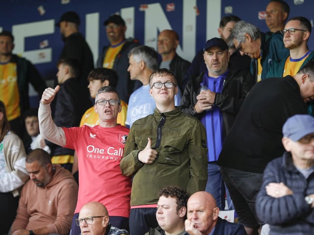 Mansfield Town fans watched a game to forget at Sincil Bank.