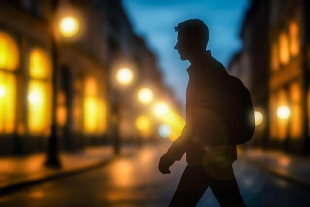 Dog walkers, runners, and other pedestrians are being urged to stay visible and safe as darker evenings set in.