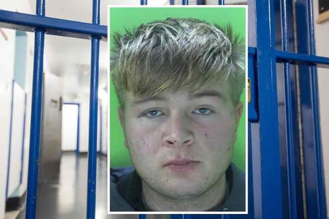 Blake Blackener was jailed for two-and-a-half years. Photo: Nottinghamshire Police