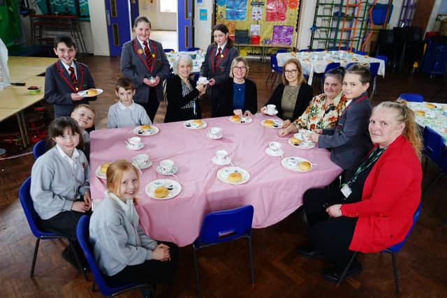 Mother's Day tea at The Forest View Academy in New Ollerton