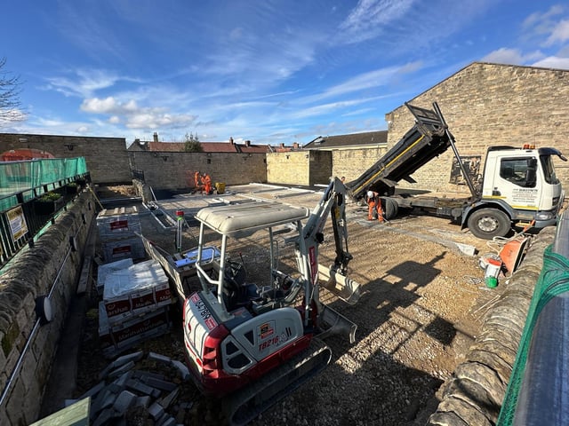 The town council is working closely with GWH Paving Services Ltd to ensure a smooth and efficient execution of the project and regular updates will be provided to keep the community informed about progress and any potential adjustments to the schedule.