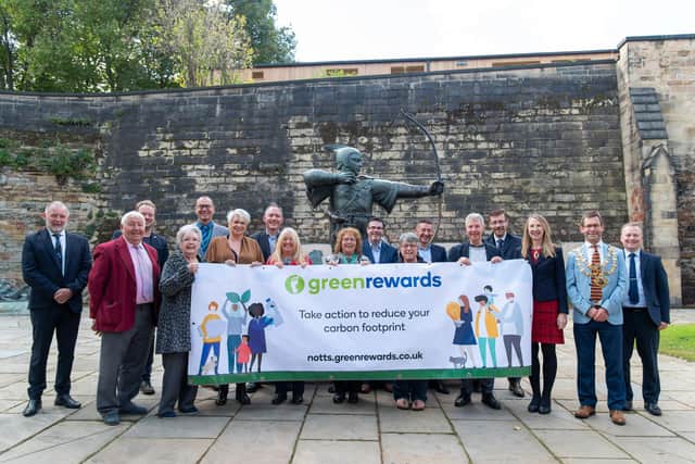Earn reward points and help combat climate change