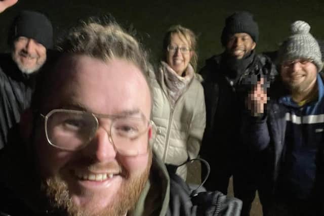 Brave volunteers sleep out for Hetty's.