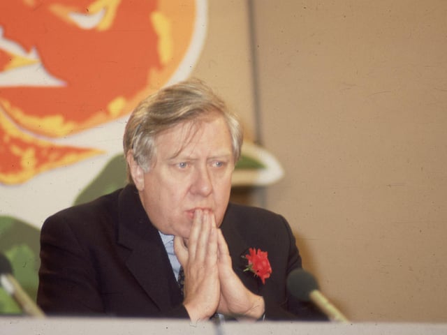 This politician and deputy leader of the Labour Party spent some of his earlier years in Shirebrook. He is also the author of several novels, history books and works of political theory.
