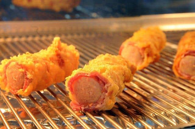 The 'pig' inside the coat of batter
