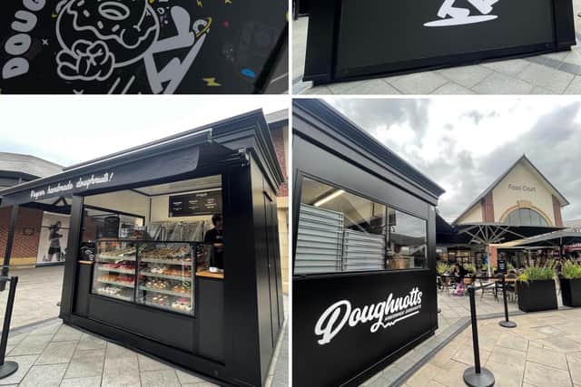 Doughnotts has opened a new kiosk at McArthur Glen East Midlands Designer Outlet