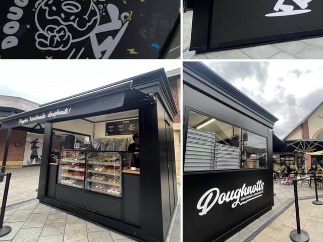 Doughnotts has opened a new kiosk at McArthur Glen East Midlands Designer Outlet