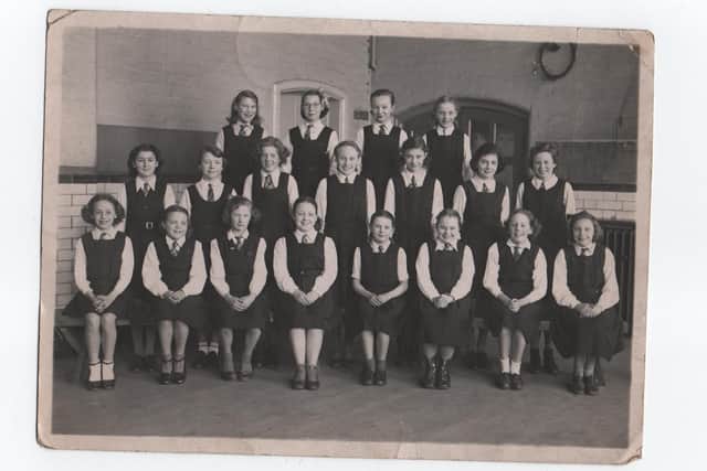 The girls' class was either Rosemary School or it could be Nursing cadets, said Mrs Humphries - who is fourth from the left, on the bottom row. Recognise anyone?