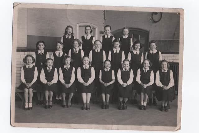 The girls' class was either Rosemary School or it could be Nursing cadets, said Mrs Humphries - who is fourth from the left, on the bottom row. Recognise anyone?