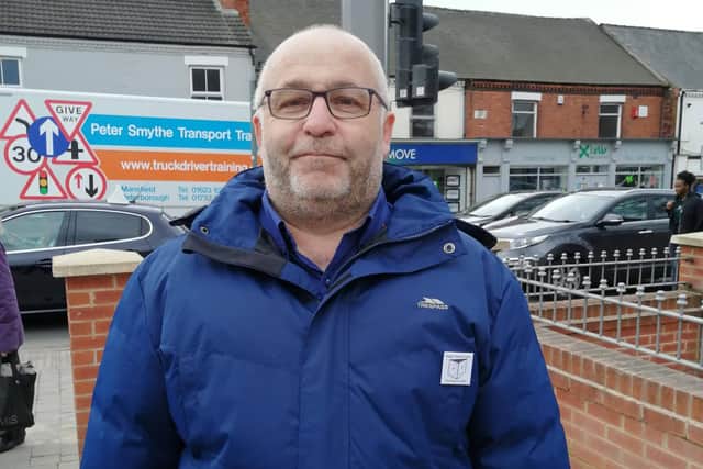 Coun Andy Meakin, Nottinghamshire Council member for Kirkby North.