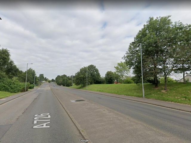 Fixed camera on the northbound carriageway of Nitshill Road, Nitshill, Glasgow