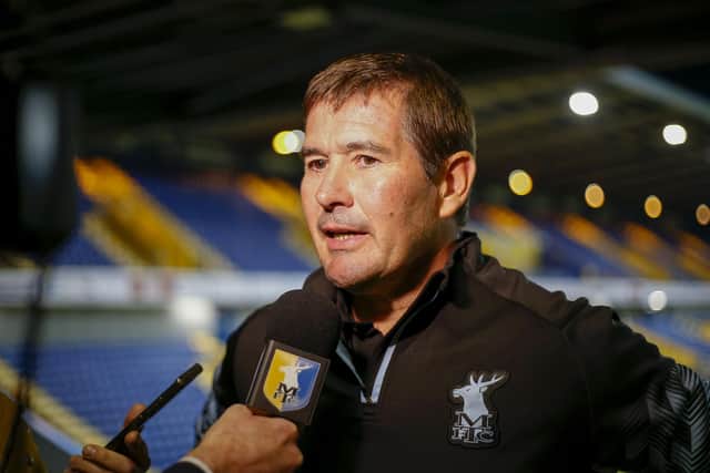 Nigel Clough - backing experiment.