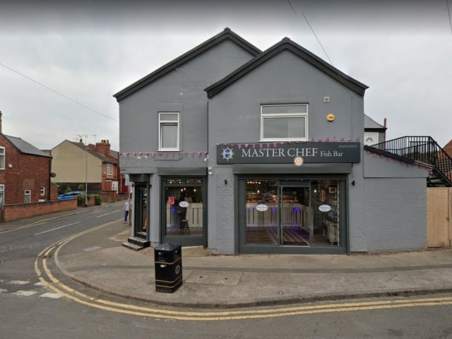 Master Chef Fish Bar on Milton Street, Mansfield. Last inspected on December 11, 2024.