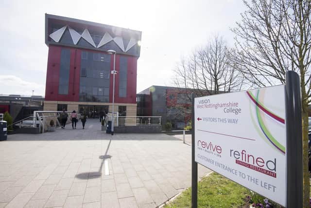 The summer holiday camp will be held at the college’s Derby Road campus in Mansfield.