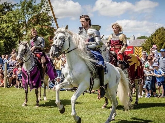 The Robin Hood Festival in the heart of Sherwood Forest Country Park, which goes on until August 29, continues this weekend. It's time for the jousting to begin with the amazing Knights Of Nottingham display team recreating the fearsome competition and combat displays that audiences would have enjoyed at tournaments centuries ago.