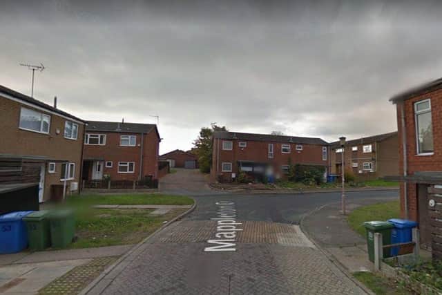 It happened on Mappleton Drive, Mansfield.
