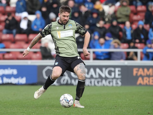 Luke Chambers has four bookings, one double yellow and a straight red in 36 matches.