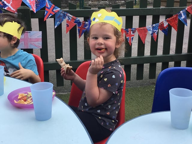 The children from Cherubs Day Nursery in Mansfield Woodhouse turned their hands to baking to help celebrate the Queen’s Platinum Jubilee.