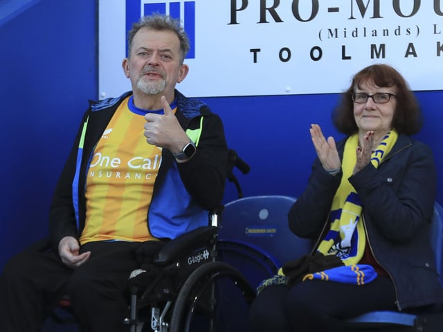 Stags fans at the Leyton Orient game. Photo by Chris & Jeanette Holloway/The Bigger Picture.media
