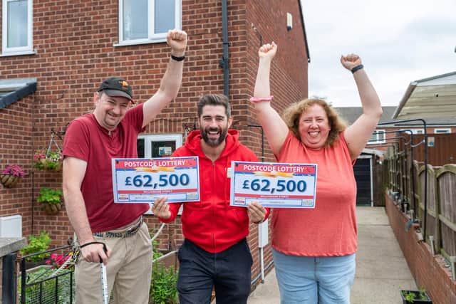 Karen and Dale Walker scored a £125,000 win