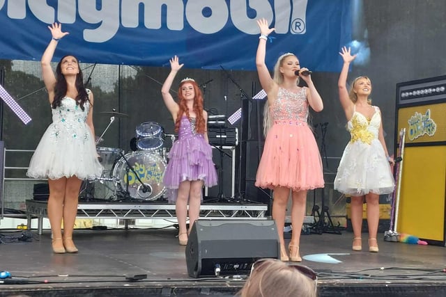 Pop Princesses brought some fantasy and dreams to the festival with their musical set