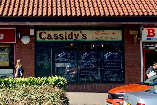 The new coffee shop has taken up residence in the old Cassidy's building, which has been empty for three years.