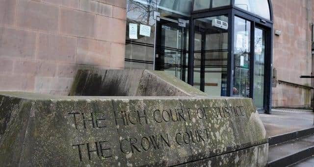 Nottingham Crown Court, where John Jefferies is on trial for murder