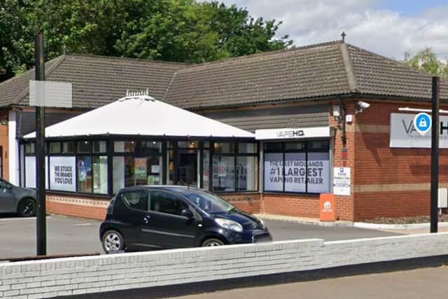 Vape HQ on Woodhouse Road, Mansfield Woodhouse