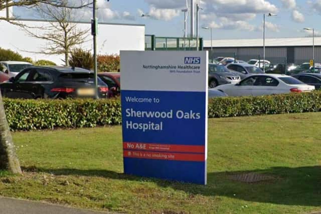 "Lisa" was left wearing the same clothes for two weeks when she was a patient at Sherwood Oaks Hospital in Mansfield. Photo: Google