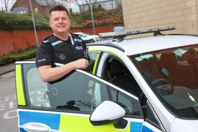 Inspector Nick Butler, Nottinghamshire Police's Mansfield district commander.