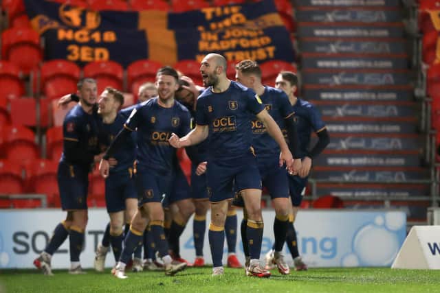 Away form is now going to be key for Mansfield Town's hopes of promotion glory this season.